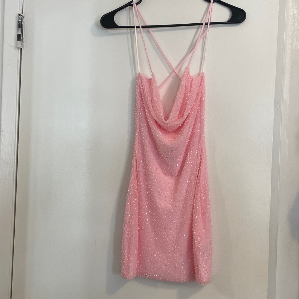 Windsor pink mini dress